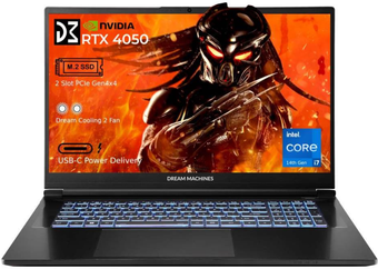 Зображення Ноутбук Dream Machines CI7-14650HX 17" 16GB/1TB RG4050-17UA37 DREAM MACHINES