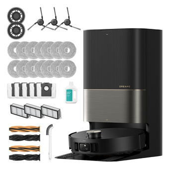 Зображення Пилосос робот Dreamе Robot Vacuum X50 Ultra Complete Black