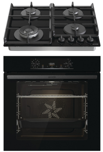 Изображение Духовой шкаф Gorenje Духова шафа   варильна поверхня газова Gorenje SET_BO6735E05B_GTW64