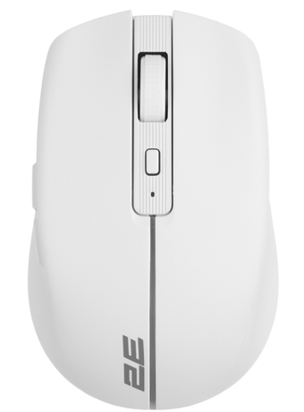 Зображення Комп'ютерна миша 2E MF270 Rechargeable White LED WL білий(2E-MF270WWH)