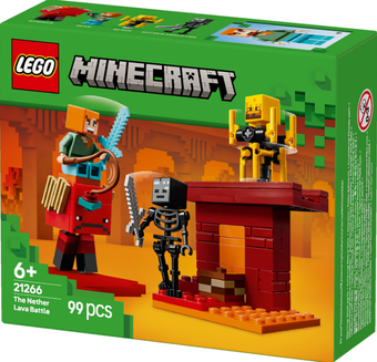 Изображение Конструктор Lego Minecraft Битва з лавою у Незері
