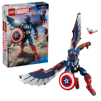 Изображение Конструктор Lego Marvel Фігурка Сем Вілсон Капітан Америка