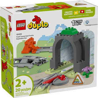 Изображение Конструктор Lego DUPLO Town Додатковий набір. Залізничний тунель і колії