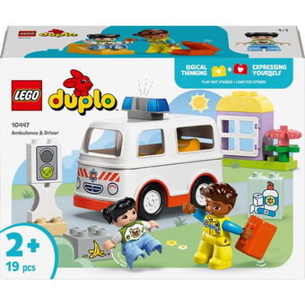 Изображение Конструктор Lego DUPLO Town Швидка допомога та водій