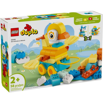Изображение Конструктор Lego DUPLO Town Тварини на колесах 3в1