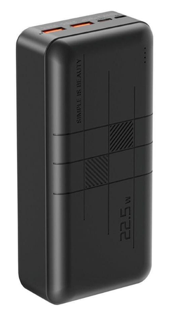 Фотографія Мобільна батарея XO PR189 30000mAh 22.5W Black Зображення Мобільна батарея XO PR189 30000mAh 22.5W Black
