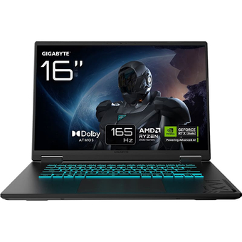 Зображення Ноутбук GigaByte Gaming A16 Black Steel (3VHK3UA893SD)