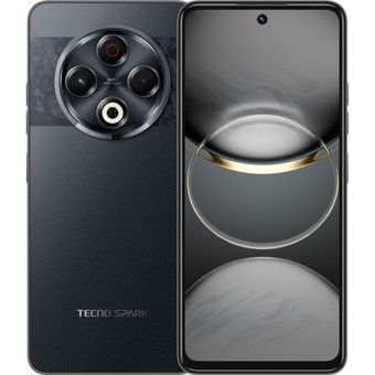 Изображение Смартфон Tecno Spark 30 (KL6) 8/256Gb Stellar Shadow (4894947047879)