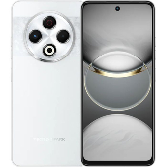 Изображение Смартфон Tecno Spark 30 (KL6) 8/128Gb Astral Ice (4894947047909)