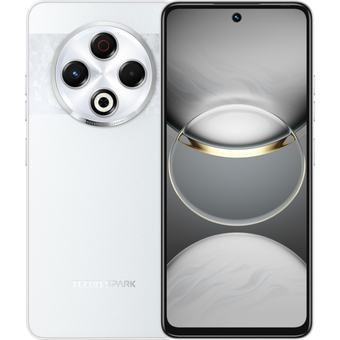 Изображение Смартфон Tecno Spark 30 (KL6) 8/256Gb Astral Ice (4894947047916)