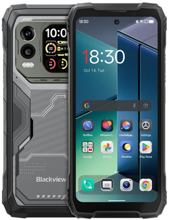 Изображение Смартфон Blackview XPLORE 1 Pro 5G 6.78" 12/256Gb 2SIM Black (6931548323921)