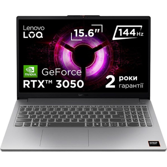 Зображення Ноутбук Lenovo LOQ 15ARP10E (83S0007GRA) Luna Grey