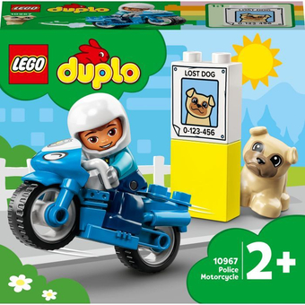 Изображение Конструктор Lego DUPLO Town Поліцейський мотоцикл