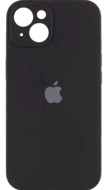 Зображення Чохол для телефона Soft Case Silicone Full Case AA Camera Protect for Apple iPhone 14 (14) Black