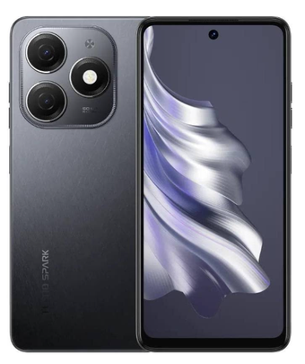 Зображення Смартфон Tecno Spark 20 (KJ5n) 8/256ГБ 2SIM Gravity Black (4894947011597)