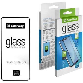 Зображення Захисне скло Colorway 9H FC glue Samsung Galaxy S21 FE (CW-GSFGSG990-BK)