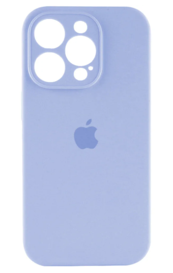 Зображення Чохол для телефона Soft Case Silicone Full Case AA Camera Protect for Apple iPhone 14 (5) Lilac