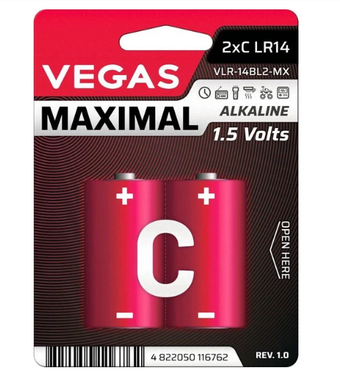 Изображение Батарейки Vegas VLR-14BL2-MX