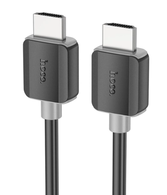 Зображення Кабель Hoco US08 HDTV 2.0 male-to-male 4K HD data cable(L=2M) Black