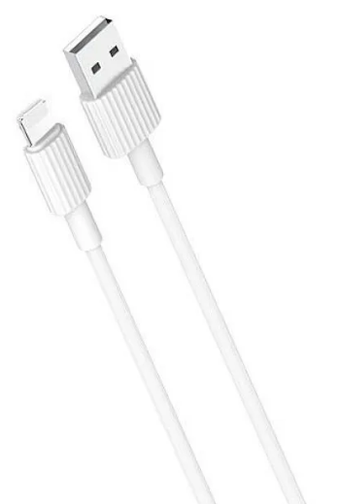 Зображення Кабель USB XO microUSB NB156 2.4A/1m White