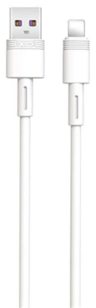 Зображення Кабель USB XO lightning NBQ166 5A/1m White