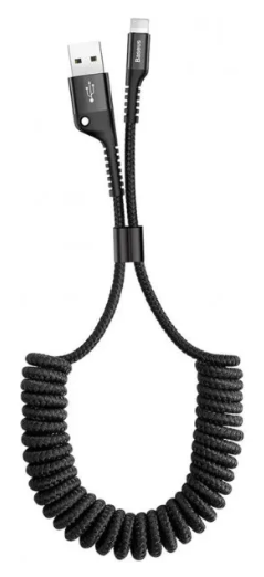 Зображення Кабель USB Baseus Type-C Fish Eye 2.0A/1m (CATSR-01) Black