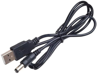 Зображення Кабель USB Dynamode USB 2.0 AM to DC 5.5 х 2.1 mm 1.0m 5V to DC 5V  (DM-USB-DC-5.5x2.1mm)