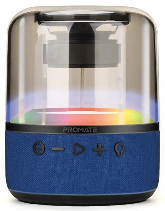 Уцінка * Портативная колонка Promate glitz-l.blue