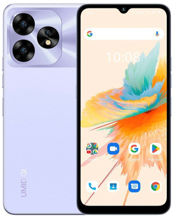 Зображення Смартфон Umidigi A15C (MP34) 8/128Gb Violet