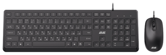 Зображення Клавіатура   мишка 2E MK405 USB-A чорний (2E-MK405UBK_UA)