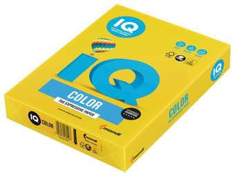 Изображение Бумага офисная IQ Папір жовтий А4 80 г/м2 500 арк