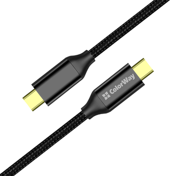 Зображення Кабель USB Colorway CW-CBPDCC062-BK
