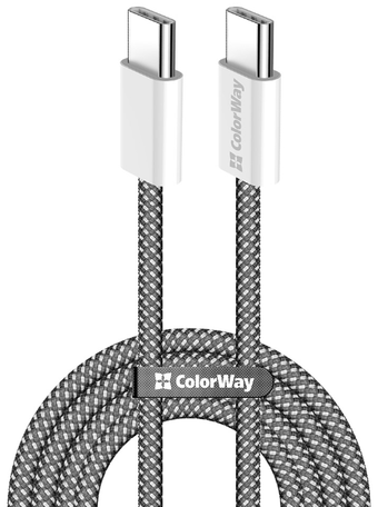 Зображення Кабель USB Colorway CW-CBPDCC061-BK