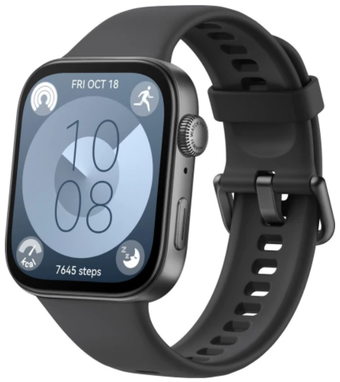 Изображение Смарт-часы Huawei Watch Fit 3 Black (55020CEC)
