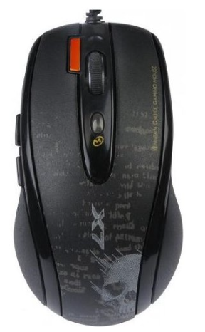 Зображення Комп'ютерна миша A4Tech F5 USB (Mystic Black)