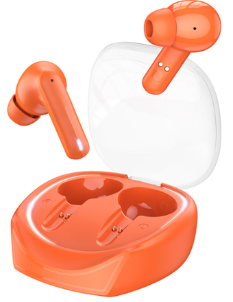 Изображение Наушники Borofone BW37 Amused true wireless ENC noise reduction BT headset Orange