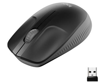 Зображення Комп'ютерна миша Logitech M190 CHARCOAL EMEA (910-005905)