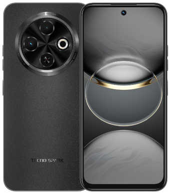 Зображення Смартфон Tecno Spark 30C (KL5n) 4/128GB Orbit Black (4894947051746)