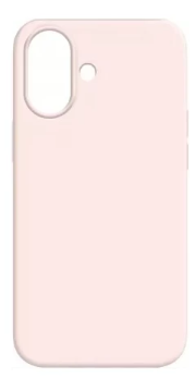 Изображение Чехол для телефона MAKE Apple iPhone 16 Silicone Chalk Pink (MCL-AI16CP)