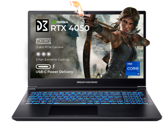Зображення Ноутбук Dream Machines RG4050-15 (RG4050-15UA41) Black