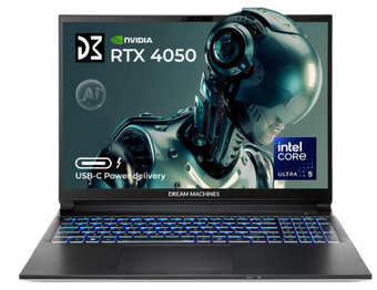 Зображення Ноутбук Dream Machines RG4050-16 (RG4050-16UA21) Black