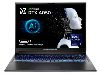 Зображення Ноутбук Dream Machines RG4050-16 (RG4050-16UA26) Black