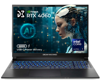 Зображення Ноутбук Dream Machines RG4060-16 (RG4060-16UA26) Black