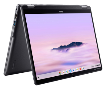 Изображение Ноутбук Acer Chromebook Plus Spin 514 CP514-4HN (NX.KYQEU.001) Steel Gray