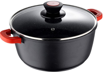 Изображение Кастрюля Bergner Chroma, 5 л (BG-30115-BK)