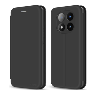 Зображення Чохол для телефона MAKE Xiaomi Redmi Note 14 Pro  Flip Black (MCP-XRN14PP)