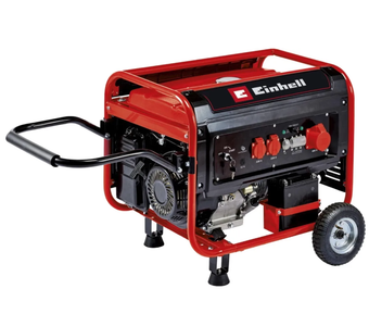 Зображення Генератор Einhell бензиновий TC-PG 65/E5, 230В/380В, 3.6кВт (макс. 6.51кВт), електростарт, 25л, 83кг