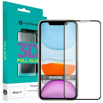 Зображення Захисне скло Make Future 3D Apple iPhone 11 (MG3D-AI11)