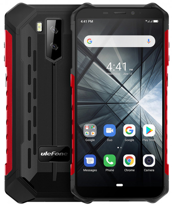 Зображення Смартфон Ulefone Armor X 3 Black Red