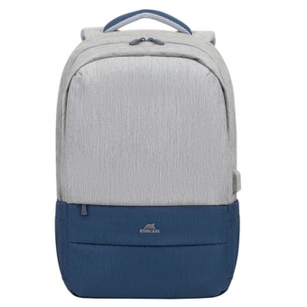 Фотографія Сумка для ноутбука Riva Case 7567 Grey/ Dark Blue Зображення Сумка для ноутбука Riva Case 7567 Grey/ Dark Blue